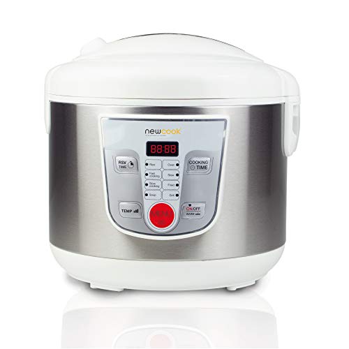 Robô de Cozinha NEWLUX Multifuncional (Capacidade: 3,5 L) NEWCOOK - Panelas elétricas de cozimento lento - 3,5 L, programável, 240 °C, 60 °C