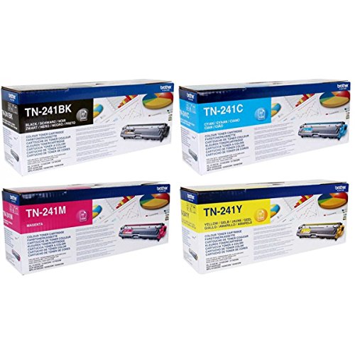 Toner BROTHER TN-241 Preto, Ciano, Magenta, Amarelo Brother - Cartuchos de toner e jato de tinta - toner, preto, ciano, magenta, amarelo