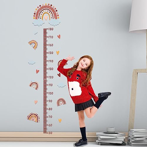 Medidor de Altura para Bebés YIDM Arco-Íris YIDM - Gráficos de crescimento - altura, bebés, arco-íris, instalador fácil