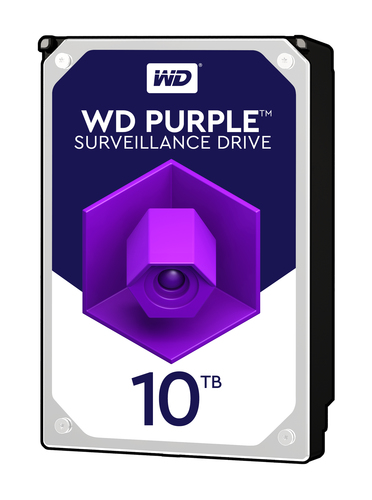 Disco HDD Interno WESTERN DIGITAL Purple (10 TB - SATA III - 7200 RPM) Western Digital - Discos rígidos - 10 tb, sata iii, 7200 rpm