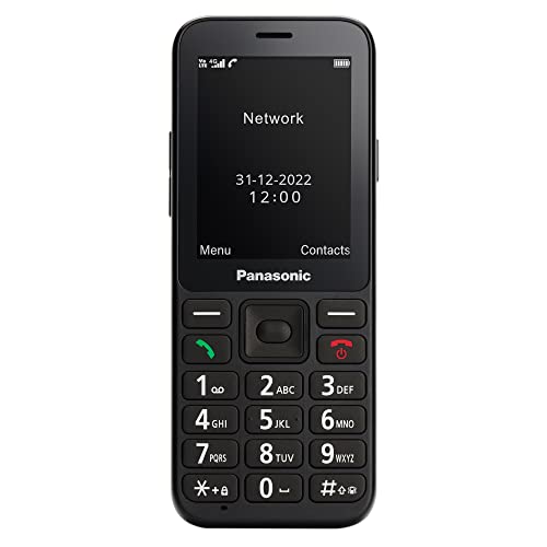 Telemóvel PANASONIC KX-TU250EXB (2.6'' - Preto) Panasonic - Telemóveis - android, 4g, 8 gb, 1.3 MP, litio