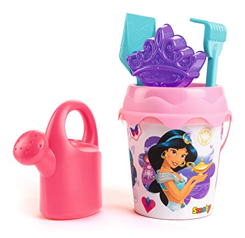 Conjunto de Jardim Infantil SMoby Cubo Princess Smoby - Brinquedos de praia e areia - cubo, plástico resistente, infantil, balde