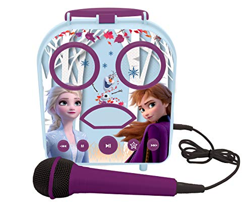 Microfone DISNEY Princess Frozen 2 - Lexibook Lexibook - Sistemas de karaokê - bluetooth, auxiliar, usb, tf, ombro