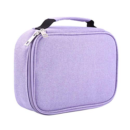 Estojo para Lápis 72 Ranuras 12x7x2cm Roxo BORDSTRACT - Bolsas, carteiras e estojos - 72 ranuras, 12x7x2cm, fecho de correia, azul