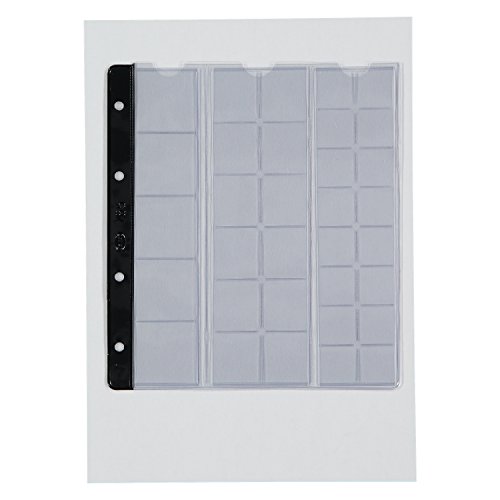 Caixa de Arrumação para Cartões Pardo 76500 | Preto (Classificação e Arquivo) Pardo - Colecionáveis - bolsas transparentes, compartimento, 22 mm, 37 mm