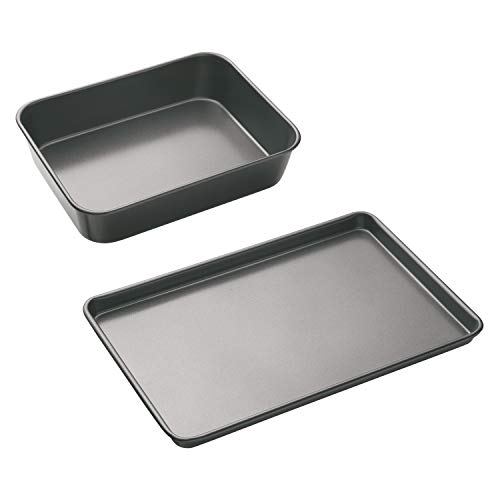 Conjunto de Tabuleiro Anti-Adesivo MASTER CLASS KCMCHBSET1 Kitchen Craft - Assadeiras de Forno - anti-adesivo, aço carbono, revestimento duplo, quantum2