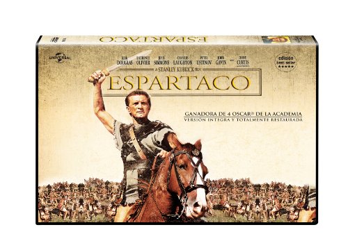 Blu-Ray El Espartacus (Edición horizontal) (Edição em Espanhol) UNIVERSAL - Dvds e vídeos - kirk douglas, jean simmons, roma, gladiador