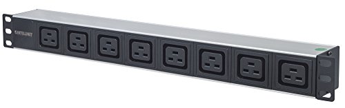 PDU INTELLINET 163613 (8 Tomadas - 1U) Intellinet - Filtros de linha e supressores de surtos - 8 tomadas, 1u, c19, 2m