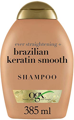 Champô Líquido OGX Keratin Brazilian Hair (385ml) OGX - Shampoo & condicionador - keratin, brasiliero, 385ml