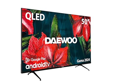 TV DAEWOO D50DM55UQPMS (QLED - 50'' - 127 cm - 4K Ultra HD - Smart TV) Daewoo - Áudio - qled, 50 polegadas, 4k ultra hd, smart tv
