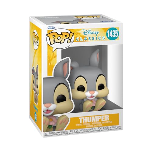 Figura FUNKO POP Disney Classics: Bambi-Thumper Funko - Brinquedos - figura, funko pop, disney classics, bambi, thumper, pvc