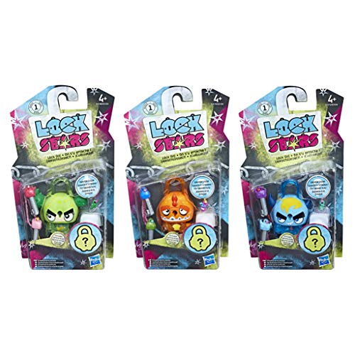 Figura de Ação HASBRO Lock Stars Basic Series 1: Dinossauro Laranja (Idade Mínima Recomendada: 4 anos) Hasbro - Bonecos de ação e brinquedo - dinossauro, laranja, HASBRO, lock stars