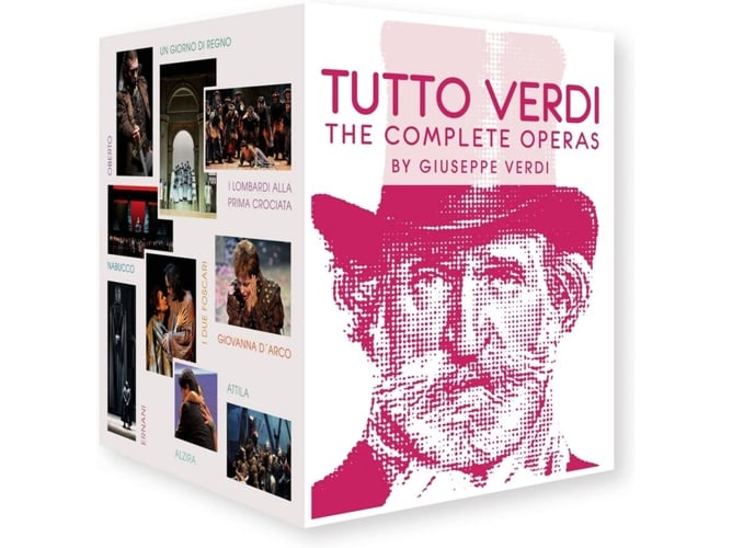DVD Tutto Verdi - The Complete Operas (27 Disc Box Set) C Major - Dvds e vídeos - dvd, tutto verdi, box set, 27 disc