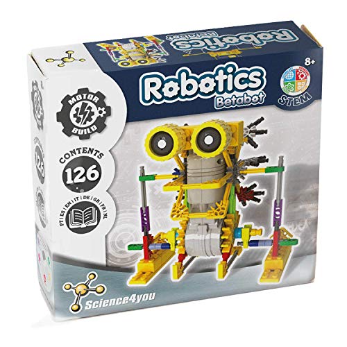 Kit de Ciência SCIENCE4YOU Robotronics BetaBot Science4you - Conjuntos de ciência e exploração - robot, kit de ciência, construção, crianças
