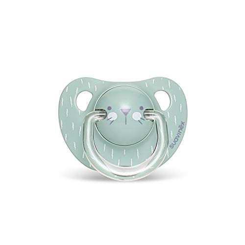 Chucha SUAVINEX Silicone Anatomica Verde (6-18 Meses) Suavinex - Chupetas e mordedores - silicone, anatomica, verde, 6-18 meses