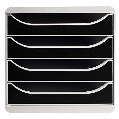 Pasta com Elástico EXACOMPTA 8 Folhas Castanho EXACOMPTA - Organizadores de mesa - 8 folhas, castanho, fecho de correr, cartão rígido
