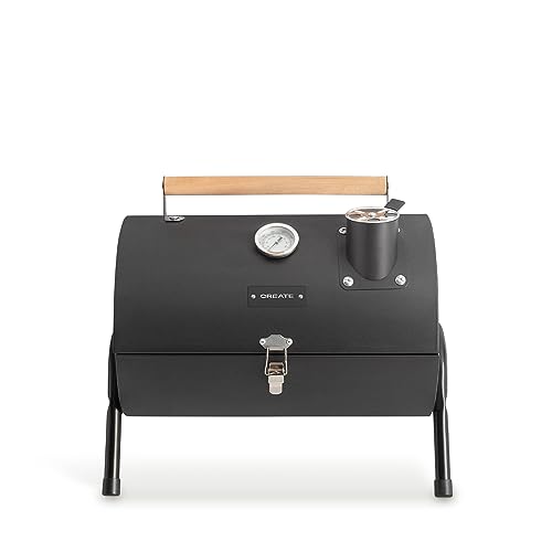 Churrasqueira a Carvão CREATE Smokey Compact CREATE - Aquecedores de pratos e travessas - portátil, leve, termómetro, anti-salpicos