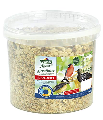 Comida para Pássaros SILVESTRES (1 kg) Dehner - Alimentos para pássaros - vitaminas, energia, cereais, caroços