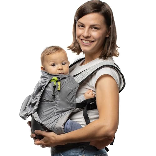 Mochila Porta-Bebês Boba Air Cinzento (Recondicionado Como Novo) Kangura - Porta-bebês - porta bebés, cinzento, reconhecido como novo