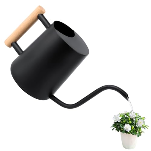 Regador de Jardim de 1 L com Mangueira de Madeira NVIYAM - Regadores - 1 l, mangueira de madeira, 35 cm