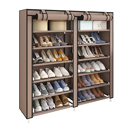 Sapateira UDEAR 6 Níveis (Castanho - 120x30x110cm) UDEAR - Prateleiras industriais - castanho, 6 níveis, 120x30x110cm