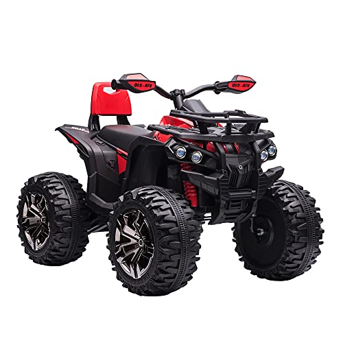Mota Elétrica HOMCOM Vermelho (Idade Mínima: 3 - Até: 50 km/h) HOMCOM - Brinquedos - 3 anos, 50 km/h, vermelho, 45 min