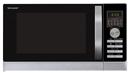Micro-ondas SHARP R843INW (25 L - Com Grill - Inox) Sharp - Fornos de microondas - 2,5 l, grill, descongelação, reaquecimento