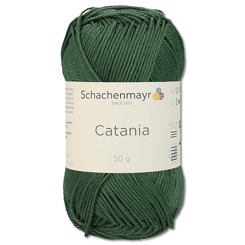 Fita para Tecido SCHACHENMAYR Catania Verde Frida's Wollhaus - Roupa - verde, 125m, 50g, fita para tecido