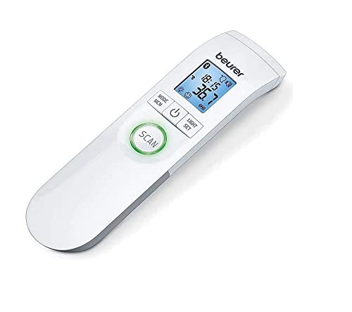 Termómetro Digital BEURER FT95 (Bluetooth - Branco) Beurer - Termómetros médicos - bluetooth, sem contato, lcd, temperatura ambiente