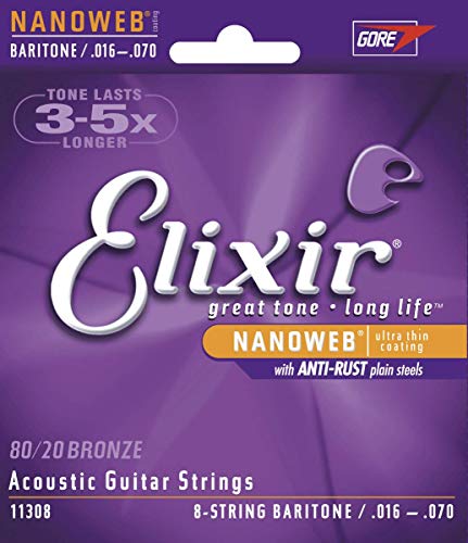 Set de cordas para guitarra acústica 16-70 ELIXIR Elixir - Acessórios para guitarra - guitarra acústica, 16-70 elixir
