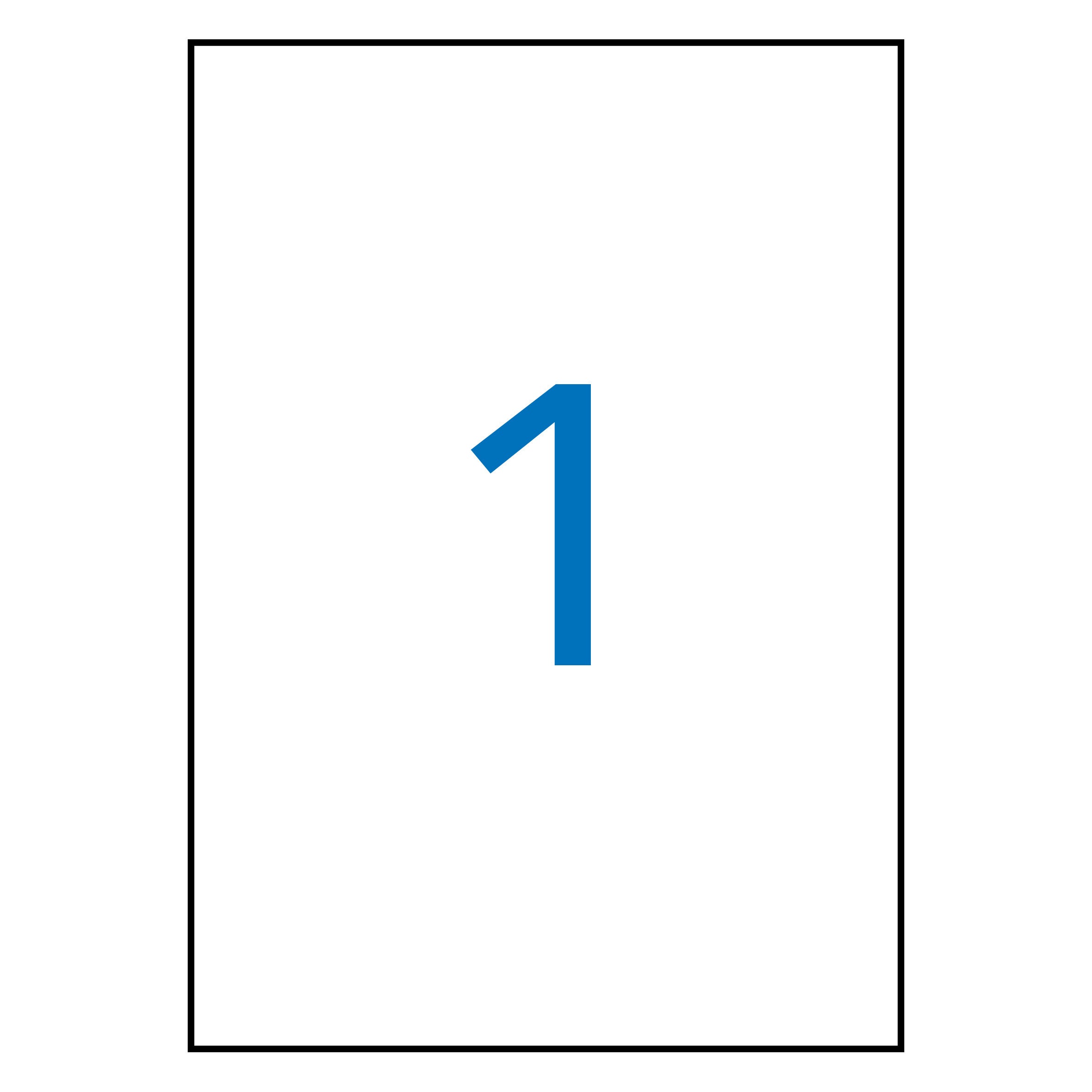 Etiqueta para Impressão APLI 210X297Mm Branco APLI - Papel de impressora e copiadora - etiqueta, impressão, apli, branco