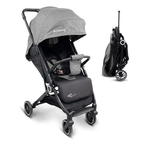 Carrinho de Bebé MOBILICLINIC Compacto Cinzento Mobiclinic - Carrinhos de bebê - compacto, cinzento