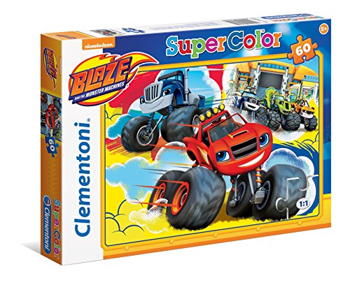 Puzzle 2D CLEMENTONI Blaze and the Monster Machines: Hoppin' Hubcaps! CLEMENTONI - Quebra-cabeças - puzzle, 2d, CLEMENTONI, Blaze, monster machines, hoppin hubcaps