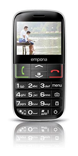 Telemóvel EMPORIA Euphoria (2.3'' - 2G - Preto) Emporia - Telemóveis - telemóvel, emporia, euphoria, 2.3 polegadas, 2G, preto