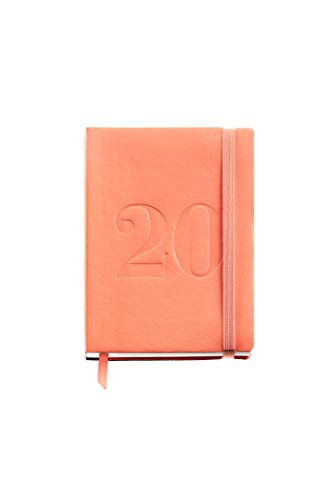 Agenda Diário Miquelrius Minimal Melon 2020 Miquel Rius - Calendários, organizadores e planejadores - diário, 336 páginas, capa cartão, elástico