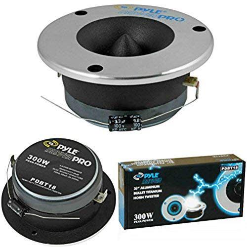 Colunas Auto PYLE PDBT18 (300 W - 10'' - Preto) PYLE - Alto-falantes de veículos automotivos - 300 W, 10 polegadas, preto