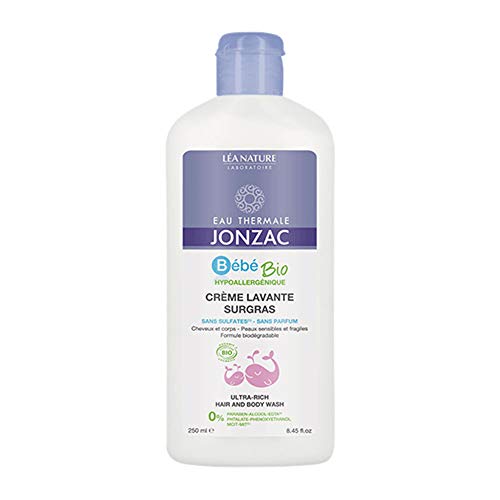 Eau de Jonzac Baby Creme Lavante Surgras 250 Ml Jonzac - Shampoo & condicionador - suave, delicada, naturais, dermatologicamente testados