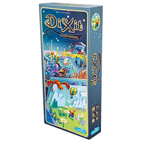 Jogo de Tabuleiro ASMODEE Dixit Anniversary 2 Edition (Idade Mínima Recomendada: 12 anos) Asmodee - Jogos - cartas, história, 12 anos, raciocínio