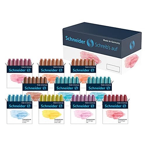 Caneta SCHNEIDER 166100 (Multicor - Tinta Pastel) Schneider - Tinta e recargas de caneta - multicor, tinta pastel