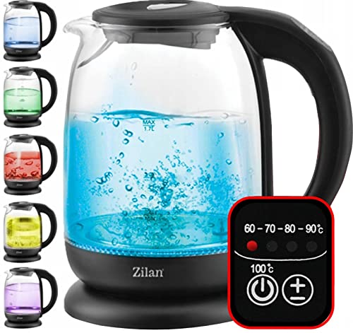 Jarro Elétrico ZILAN ZL-1103 (1.7 L - 2200 W) Zilan - Eletrodomésticos de cozinha - 1.7 L, 2200 W