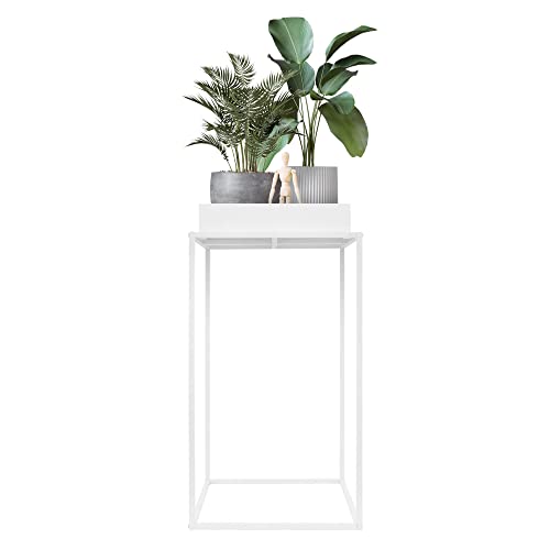 Suporte para Plantas ML-DESIGN 88x45x45cm Branco ML DESIGN modern living - Móveis de exterior - metal, 88x45x45cm, branco