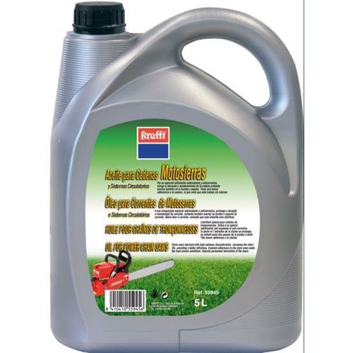 Óleo para Motosserras KRAFFT 55945 (5 L) KRAFFT - Lubrificantes - 5 l, motosserras