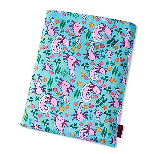 Capa Livro Tamanho Médio Estampa De Peixes Azul LParkin - Capas de livros - capa de livro, estampa de peixes, tamanho médio, presente ideal