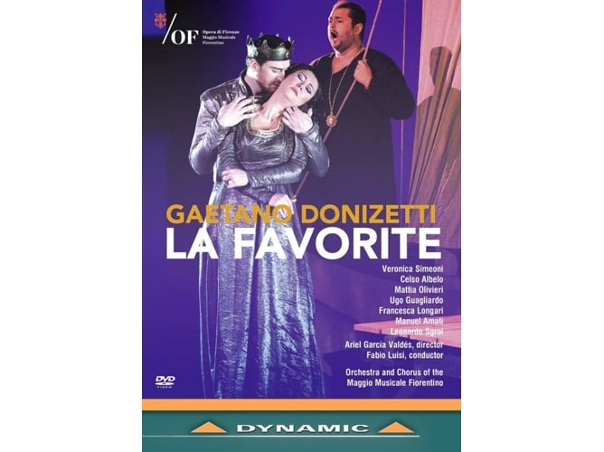 DVD La Favorite - Maggio Musicale Fiorentino (Edizione Speciale) Dynamic - Dvds e vídeos - dvd, favorita, maggio musicale fiorentino, edizione speciale, fabio luisi