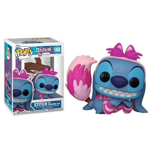 Figura FUNKO POP! Disney: Stitch Costume-Cheshire Funko - Brinquedos - figura, funko pop, disney, stitch, costume, cheshire