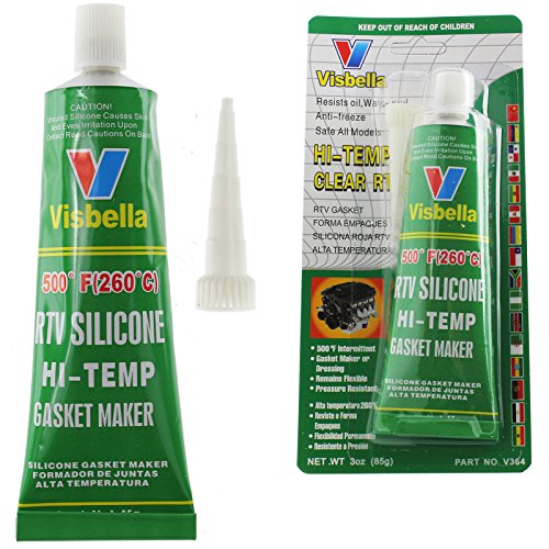 Silicone Transparente 1 Unidade VISBELLA Visbella - Cola e adesivos de hardware - silicone, transparente