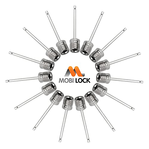 Aguia para Inflar Balões MOBI LOCK (15 Un) Lock Sourcing Ltd - Equipamento atlético de uso geral - agulha, inflar balões