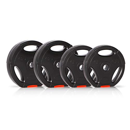 Conjunto de Discos de Pesas ULTRASPOT (4 peças) Ultrasport - Pesos livres - 4 peças, 2 kg, 5 kg, treino livre