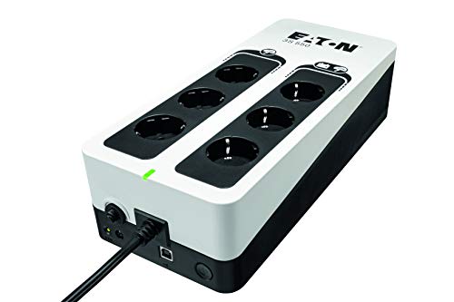 Ups Eaton 3S550D 550VA 6AC outlets Montagem em Rack Eaton - Ups - 550 VA, 6 AC outlets, 330 W, rack mount