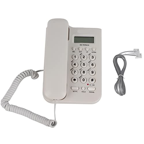 Telefone Fixo com Cabo BEWINNER Branco (Recondicionado Como Novo) Bewinner - Telefones com fios - telefone fixo, cabo, branco, recondicionado como novo